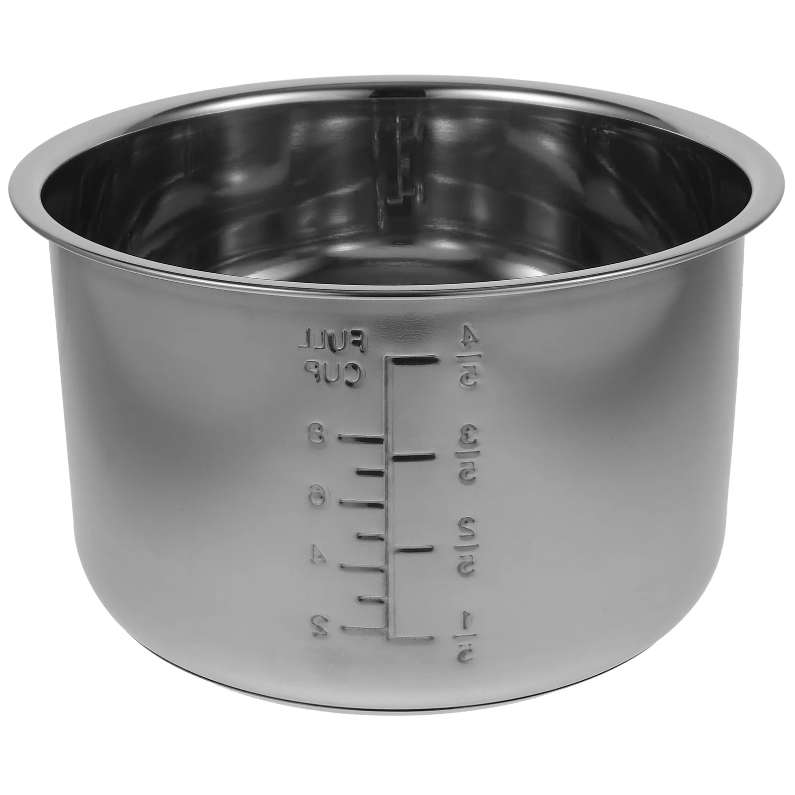 Rice Cooker Inner Pot 5L Non Stick Rice Cooking Container Stainless Steel Rice Pot Insert Electric Instants Pot Rice Inner
Rice Cooker Inner Pot 5L Non Stick Rice Cooking Container Stainless Steel Rice Pot Insert Electric Instants Pot Rice Inner