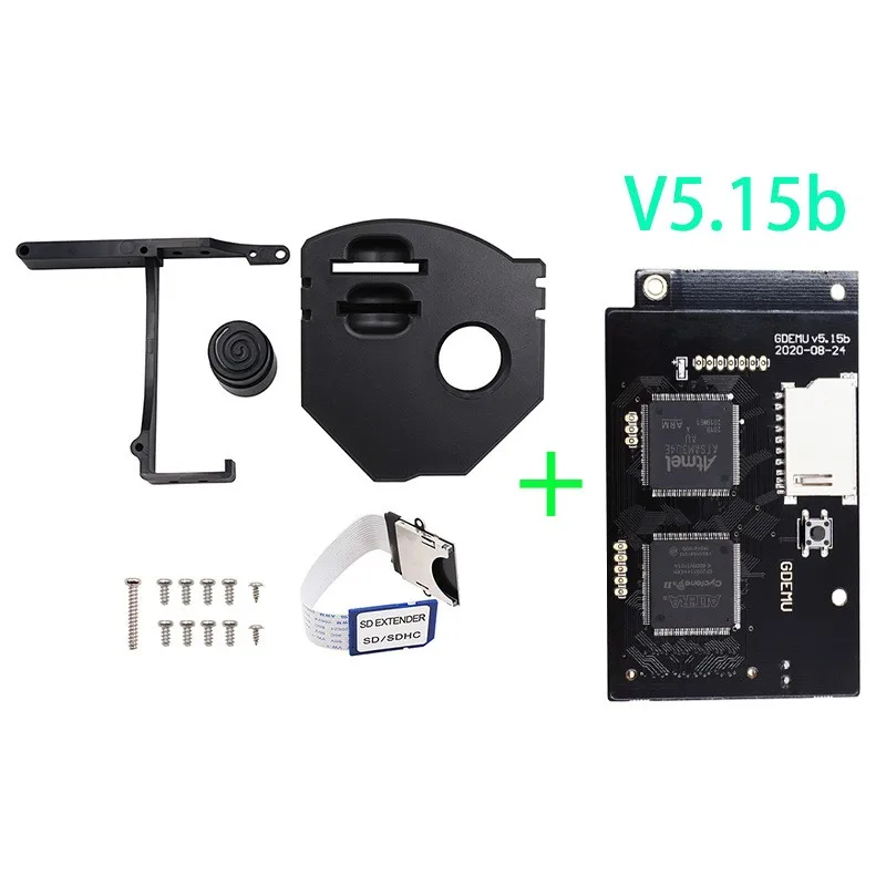 V5.15B GDEMU Optical Drive Simulation Board Module For Sega DreamCast DC VA1 Console With SD Card Mount Kit Extension Adapter
V5.15B GDEMU Optical Drive Simulation Board Module For Sega DreamCast DC VA1 Console With SD Card Mount Kit Extension Adapter