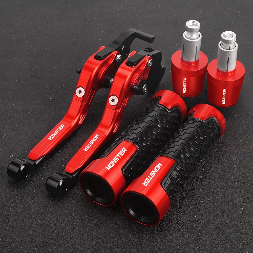 For DUCATI MONSTER M600 1994 1995 1996 1997 1998 1999 2000 2001 Motorcycle Handlebar Hand Grips Ends Handle Brake Clutch Levers
For DUCATI MONSTER M600 1994 1995 1996 1997 1998 1999 2000 2001 Motorcycle Handlebar Hand Grips Ends Handle Brake Clutch Levers