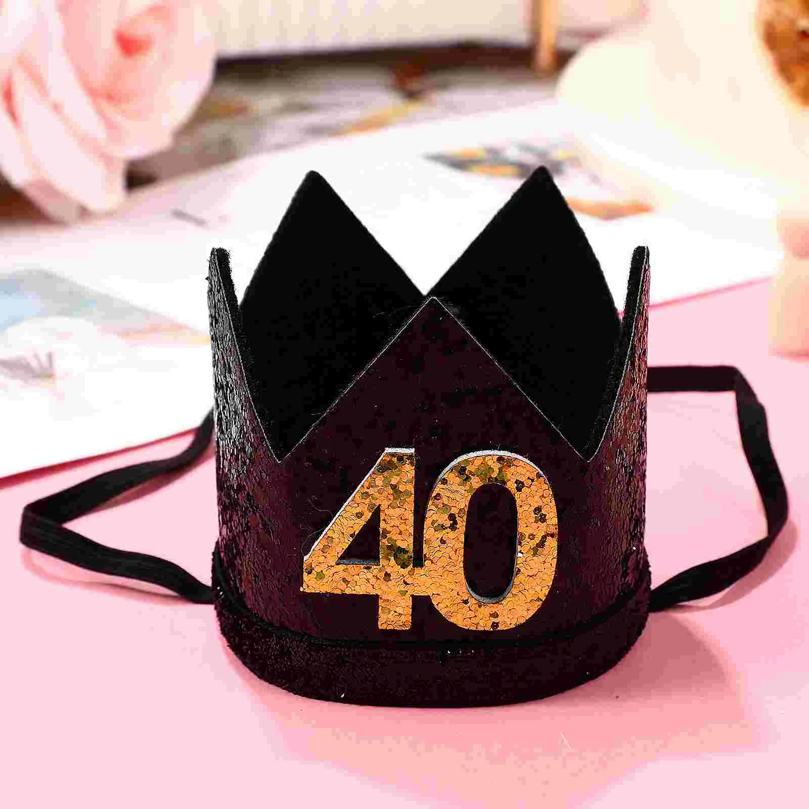 Crown Birthday Hat 40 Years Head Bands for Women's Hair Makeup Hats Adults Presents Party Aldult
Crown Birthday Hat 40 Years Head Bands for Women's Hair Makeup Hats Adults Presents Party Aldult