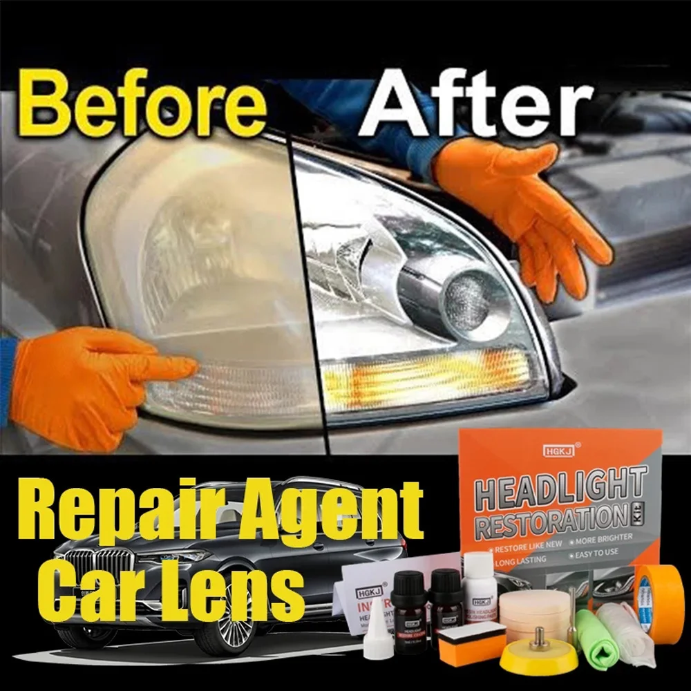 Auto Head Light Restoration Polish Kit Headlamp Polisher Oxidation Liquid Long Lasting Protection Remove Fog Fading for Car
Auto Head Light Restoration Polish Kit Headlamp Polisher Oxidation Liquid Long Lasting Protection Remove Fog Fading for Car