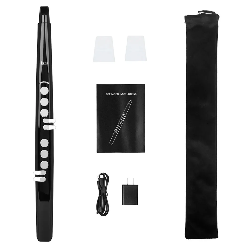 Electric Blowpip Flute Saxophone LED Screen Dual Voice Function Midi Output Detachable Hard Mouthpiece Built-in 13 Kinds Tones
Electric Blowpip Flute Saxophone LED Screen Dual Voice Function Midi Output Detachable Hard Mouthpiece Built-in 13 Kinds Tones