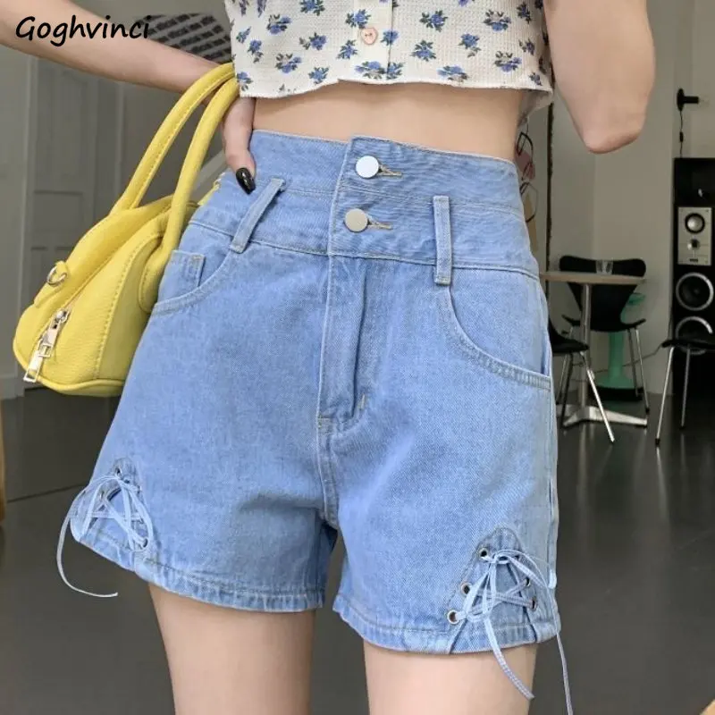 Denim Shorts Women Casual Students Lace-up Sexy Streetwear Summer New All-match Korean Style Personality High Waist Daily Trendy
Denim Shorts Women Casual Students Lace-up Sexy Streetwear Summer New All-match Korean Style Personality High Waist Daily Trendy
