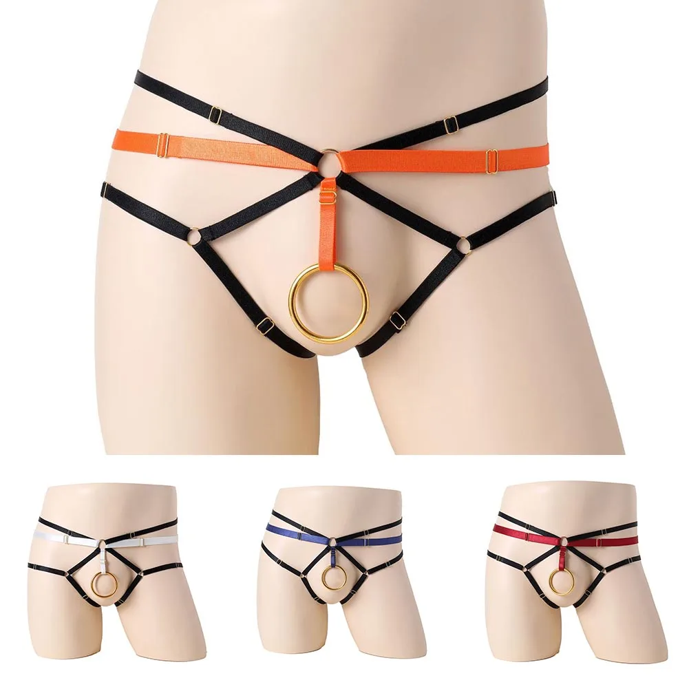 2023 Mens O-Ring Hole Panties Ultra-Low Strap G-String Lingerie Crotchless Jockstrap Tanga Hombre Open Butt Underwear Thongs
2023 Mens O-Ring Hole Panties Ultra-Low Strap G-String Lingerie Crotchless Jockstrap Tanga Hombre Open Butt Underwear Thongs