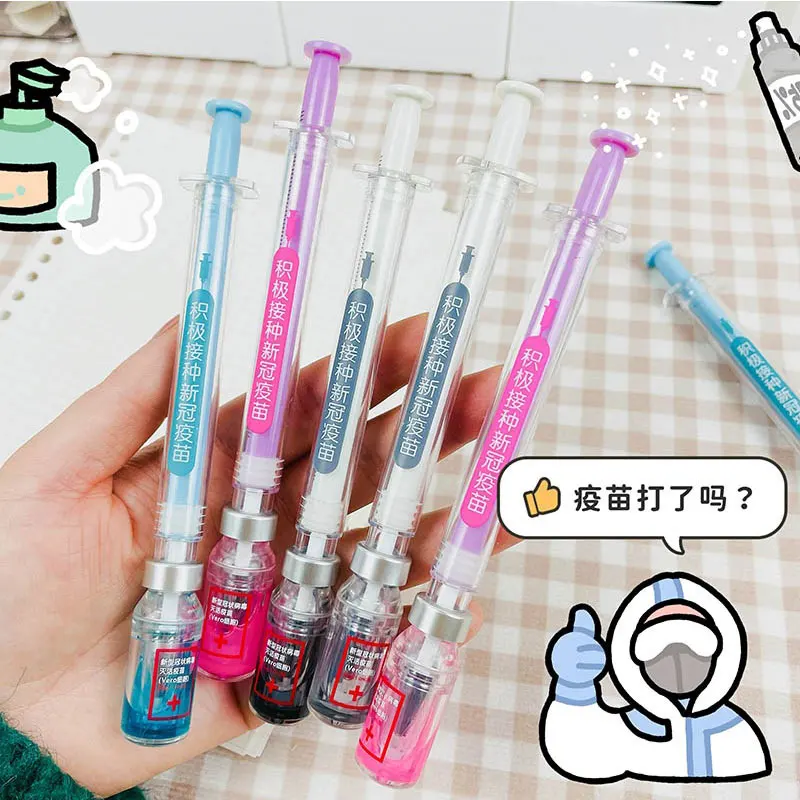 51Pcs Novelty Syringe Peculiar Shape Cute Stationery School Office Stationery Gel Pen
51Pcs Novelty Syringe Peculiar Shape Cute Stationery School Office Stationery Gel Pen