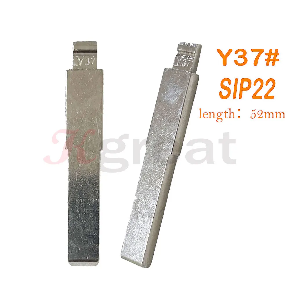 10Pcs Y37# SIP22 52mm Metal Key Blank for Fiat Iveco Alfa Romeo Citroen Uncut Replacement Remotes Flip Key Blade Car Key Blanks
10Pcs Y37# SIP22 52mm Metal Key Blank for Fiat Iveco Alfa Romeo Citroen Uncut Replacement Remotes Flip Key Blade Car Key Blanks