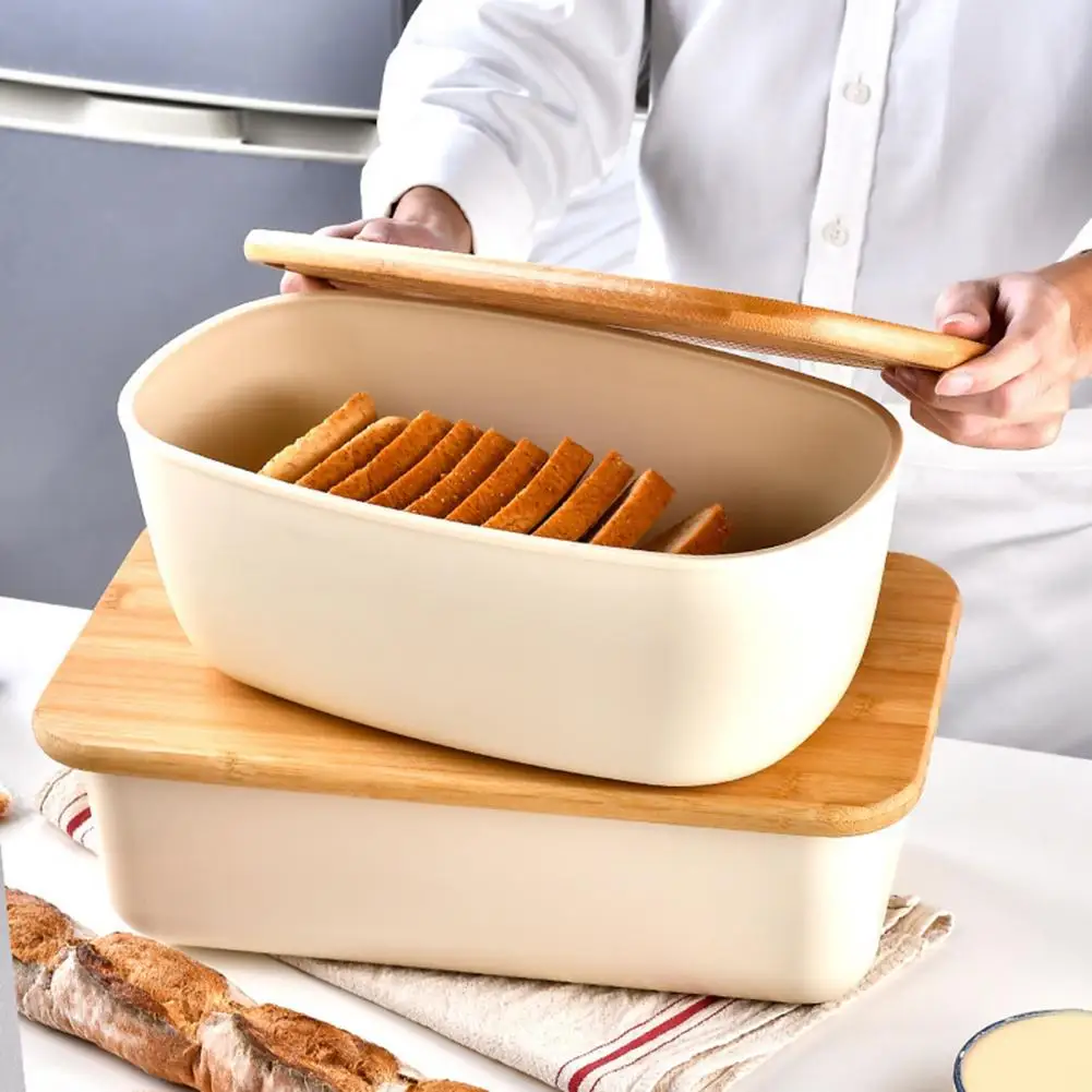 Storage Box Burr-free Storage Box Durable Bread Storage Box Stylish Fruit Holder with Long Lifespan Sturdy Anti-deform Sealing
Storage Box Burr-free Storage Box Durable Bread Storage Box Stylish Fruit Holder with Long Lifespan Sturdy Anti-deform Sealing