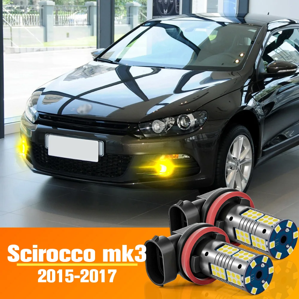 2pcs LED Front Fog Light Bulb Accessories For VW Volkswagen Scirocco mk3 2015 2016 2017
2pcs LED Front Fog Light Bulb Accessories For VW Volkswagen Scirocco mk3 2015 2016 2017