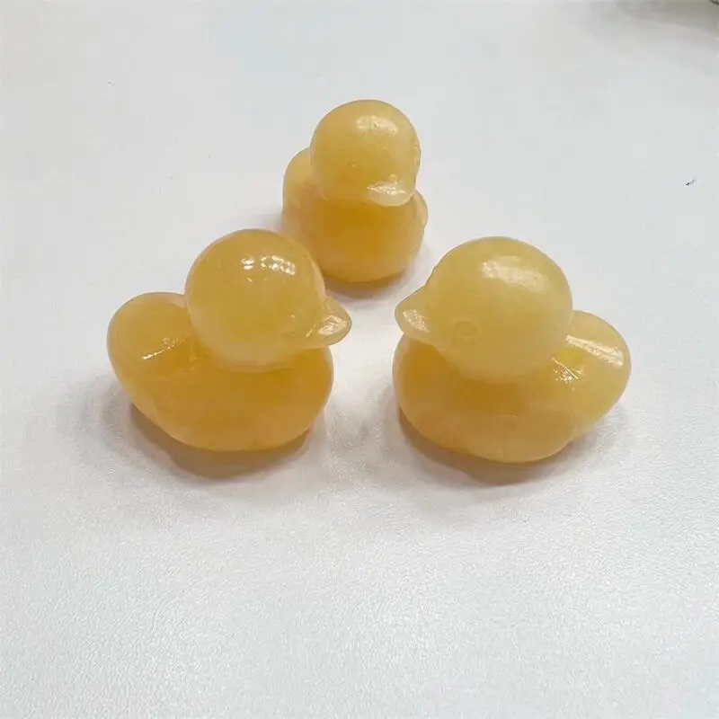 1pc Natural Stone Yellow Calcite Duck Carving Carved Figurine Crafts Reiki Present Healing Crystal Reiki Mini Ornaments
1pc Natural Stone Yellow Calcite Duck Carving Carved Figurine Crafts Reiki Present Healing Crystal Reiki Mini Ornaments