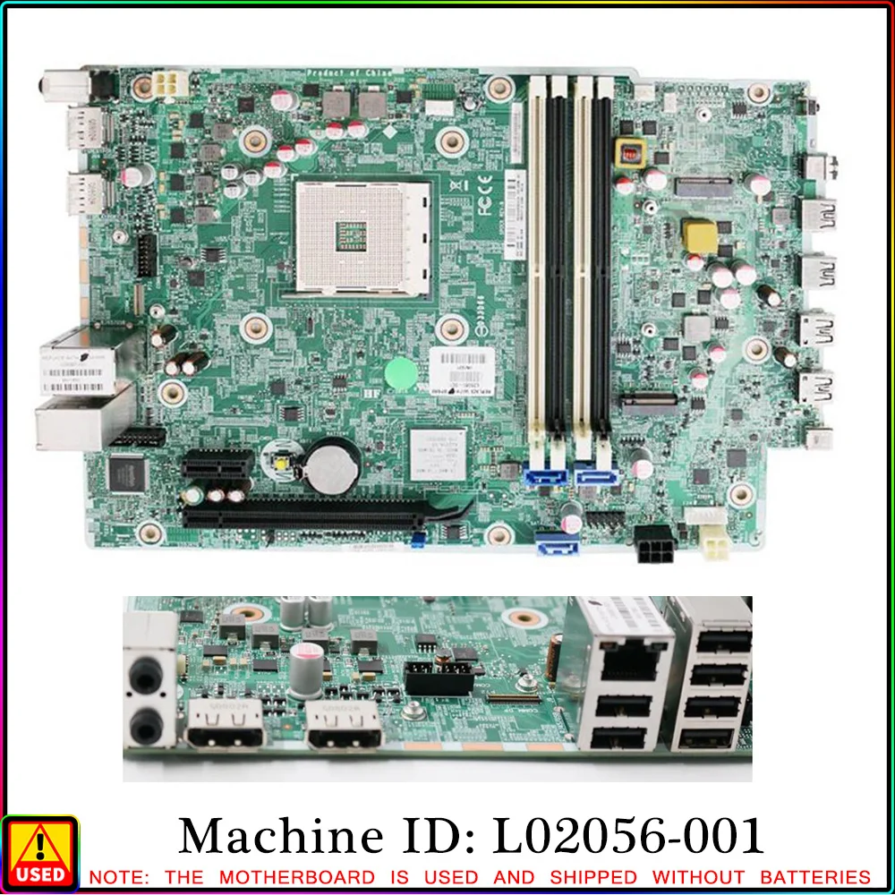 L02056-001 For HP EliteDesk 705 G4 SFF AM4 Desktop Motherboard L02056-001 L05065-601 Mainboard 100%tested fully Work
L02056-001 For HP EliteDesk 705 G4 SFF AM4 Desktop Motherboard L02056-001 L05065-601 Mainboard 100%tested fully Work