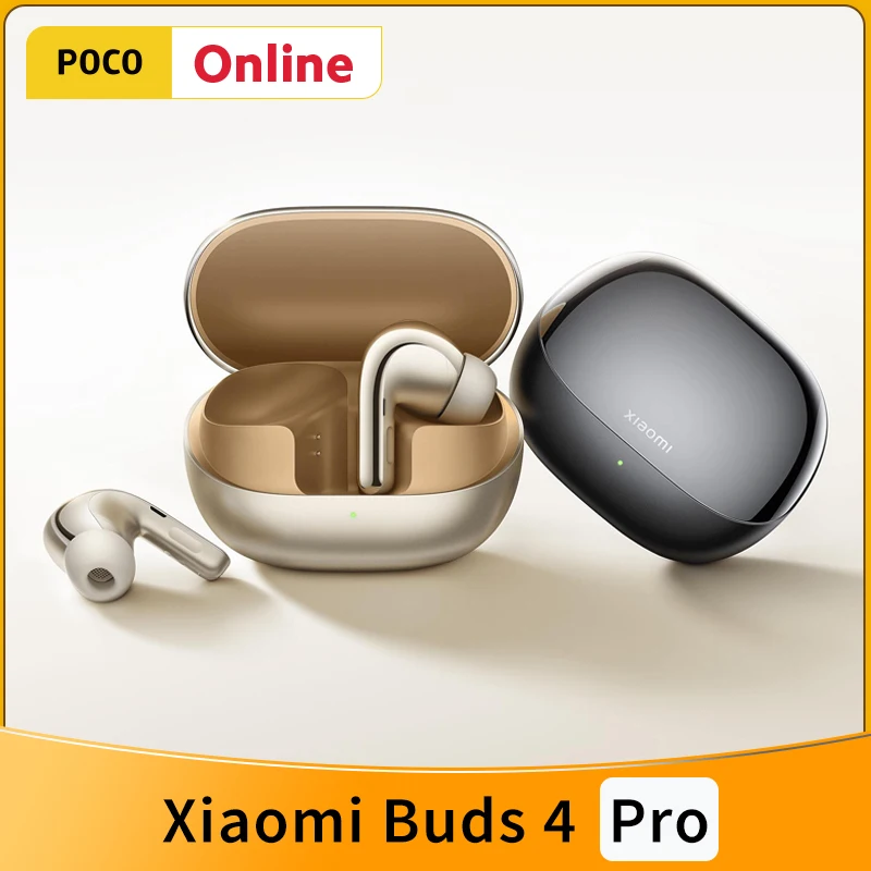 Xiaomi Mi Buds 4 Pro TWS Earphone Bluetooth 48dB Active Noise Cancelling Wireless Headphone HiFi Sound 38 Hour Battery Life IP54 
Xiaomi Mi Buds 4 Pro TWS Earphone Bluetooth 48dB Active Noise Cancelling Wireless Headphone HiFi Sound 38 Hour Battery Life IP54