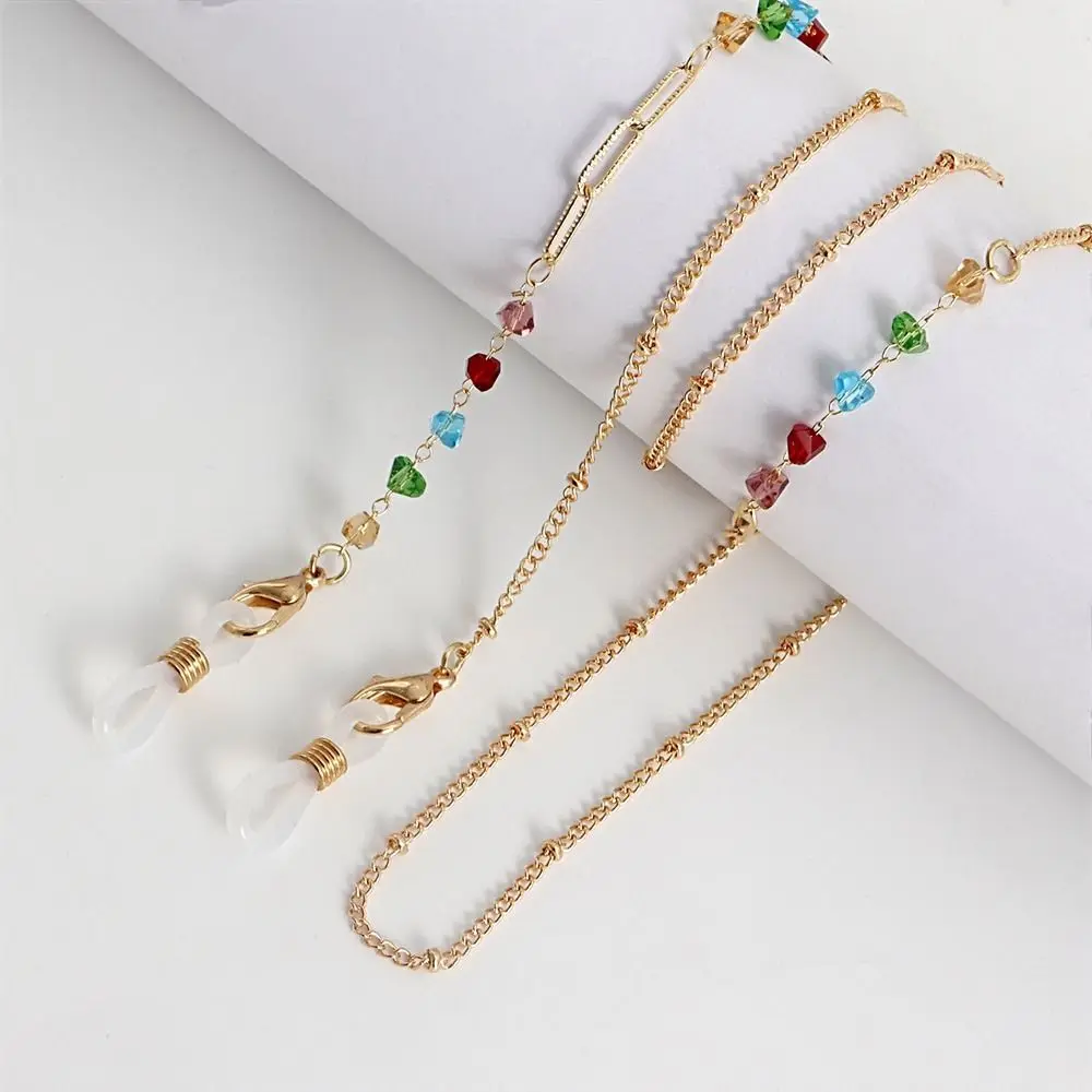 Colour Trend Metal Glasses Chain Holder Hanging Chain Women's Mask Chain Hanging Neck Sunglasses Lanyard Rope 76cm
Colour Trend Metal Glasses Chain Holder Hanging Chain Women's Mask Chain Hanging Neck Sunglasses Lanyard Rope 76cm