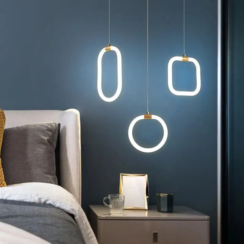 Modern Bedroom Bedside LED Pendant Light Lamp For Living Dining Room Study Hotel Nordic Hanging Ceiling Lights Indoor Lighting
Modern Bedroom Bedside LED Pendant Light Lamp For Living Dining Room Study Hotel Nordic Hanging Ceiling Lights Indoor Lighting
