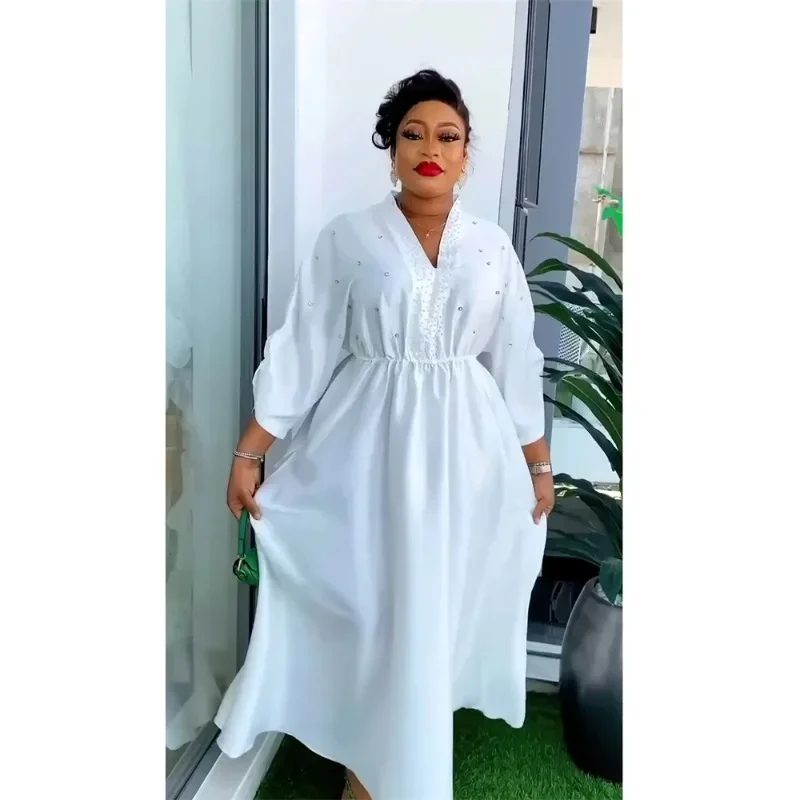 Роскошные бусины Abaya, мусульманские женщины, африканские Дашики, Длинное Макси-платье Boubou, Дубай, кафтан, Турция, арабское платье, женское платье Марокко Jalabiya
Роскошные бусины Abaya, мусульманские женщины, африканские Дашики, Длинное Макси-платье Boubou, Дубай, кафтан, Турция, арабское платье, женское платье Марокко Jalabiya