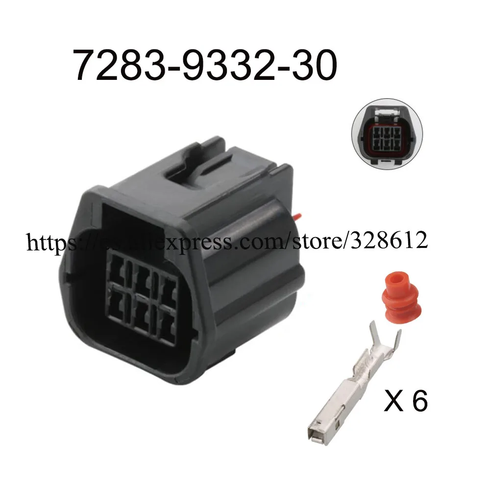 100SET 7283-9332-30 car wire connector female cable connector male 6 Pin connector terminal block Plug socket
100SET 7283-9332-30 car wire connector female cable connector male 6 Pin connector terminal block Plug socket