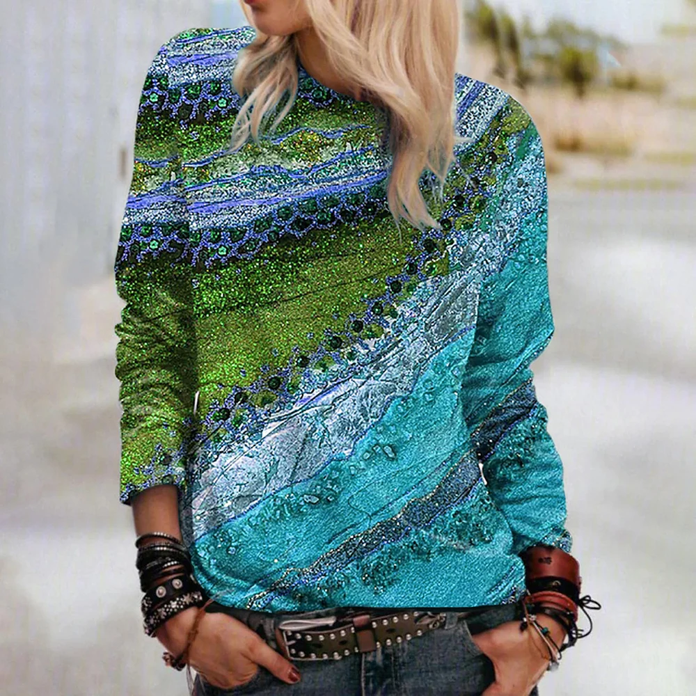 Fashion Woman Blouse 2022 Cheap And Pretty Long Sleeve Top Casual Abstraction Female T shirt Oversized Y2k Clothes Fall Girl Tee
Fashion Woman Blouse 2022 Cheap And Pretty Long Sleeve Top Casual Abstraction Female T shirt Oversized Y2k Clothes Fall Girl Tee