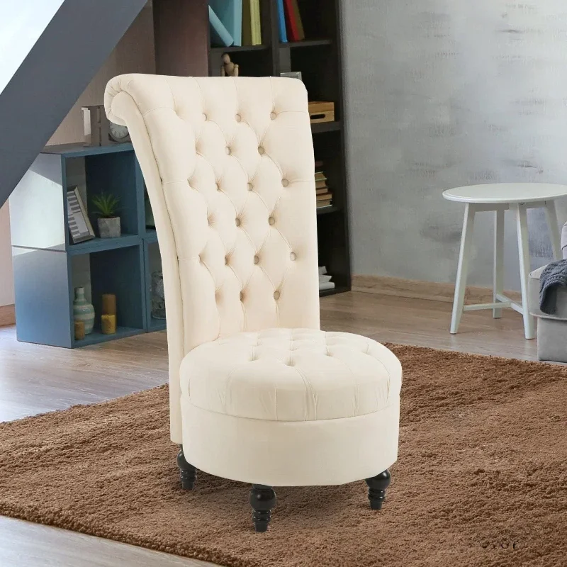 Modern armless single small apartment sales office living room balcony beige chair
Modern armless single small apartment sales office living room balcony beige chair