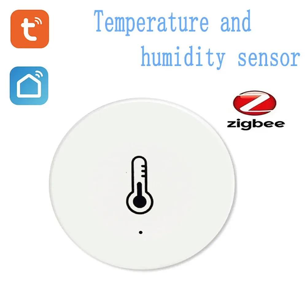 Tuya ZigBee Real Time Temperature And Humidity Sensor Work With Alexa Google Home Smart Home Smart Life/Tuya Smart App Control
Tuya ZigBee Real Time Temperature And Humidity Sensor Work With Alexa Google Home Smart Home Smart Life/Tuya Smart App Control