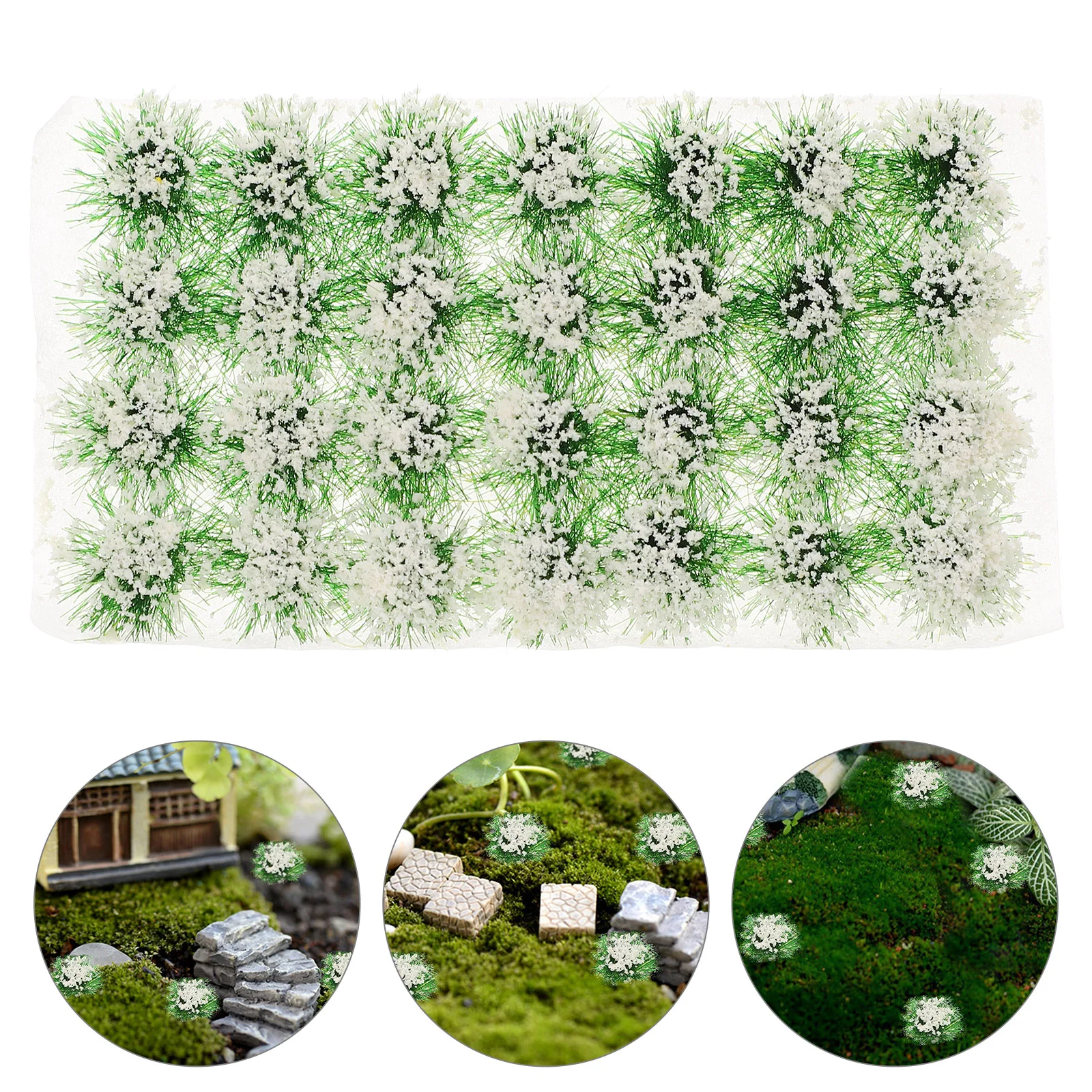 Plants Sand Table DIY Material Artificial Mini Flower House Adornment Flowers Miniature Decor Simulation Lawn White Micro Scene
Plants Sand Table DIY Material Artificial Mini Flower House Adornment Flowers Miniature Decor Simulation Lawn White Micro Scene