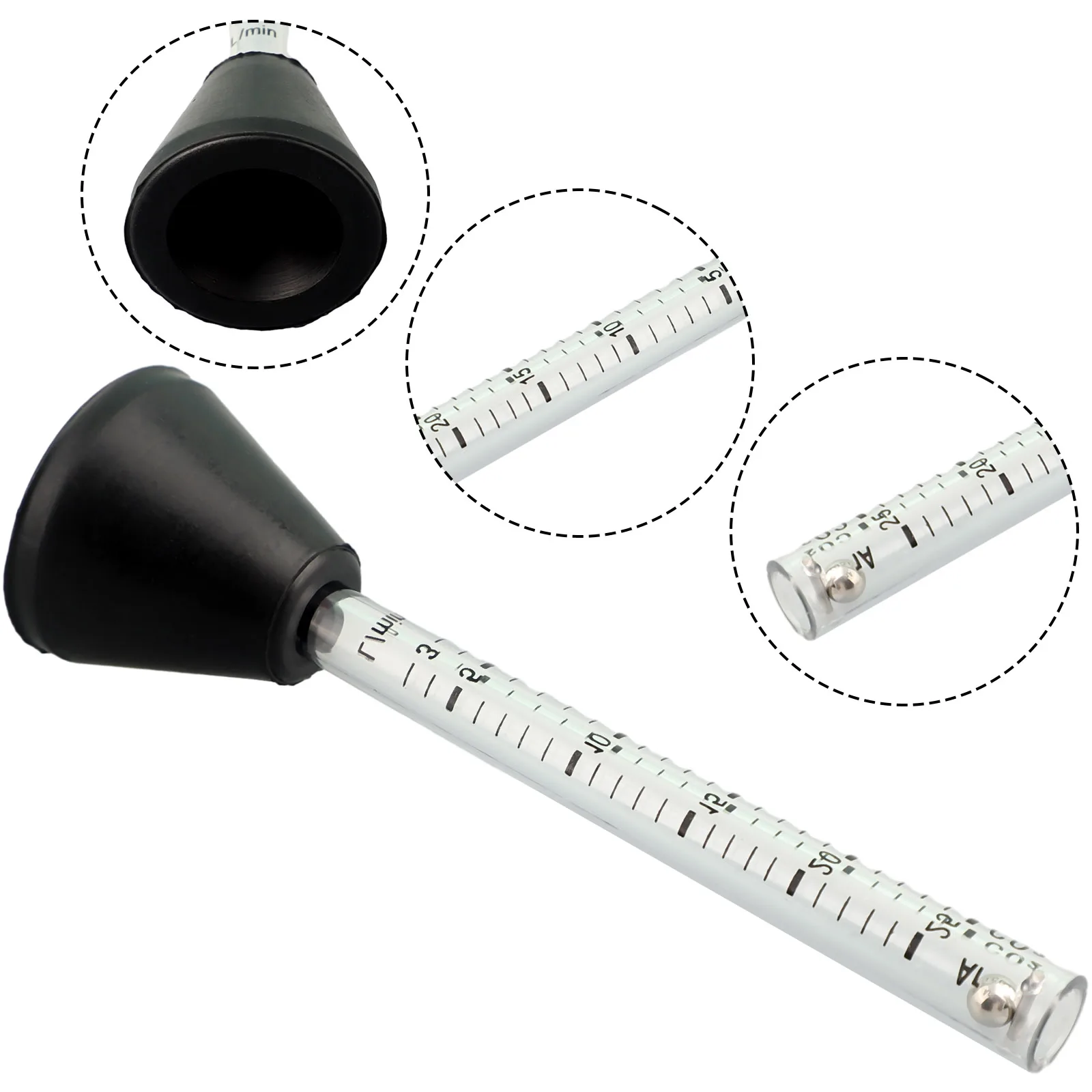 Argon Carbon Dioxide Double Scale Gas Flows Meter Peashooter Scale Tester Measure For Mig Tig Welder 0-25 Litres Per Minute
Argon Carbon Dioxide Double Scale Gas Flows Meter Peashooter Scale Tester Measure For Mig Tig Welder 0-25 Litres Per Minute