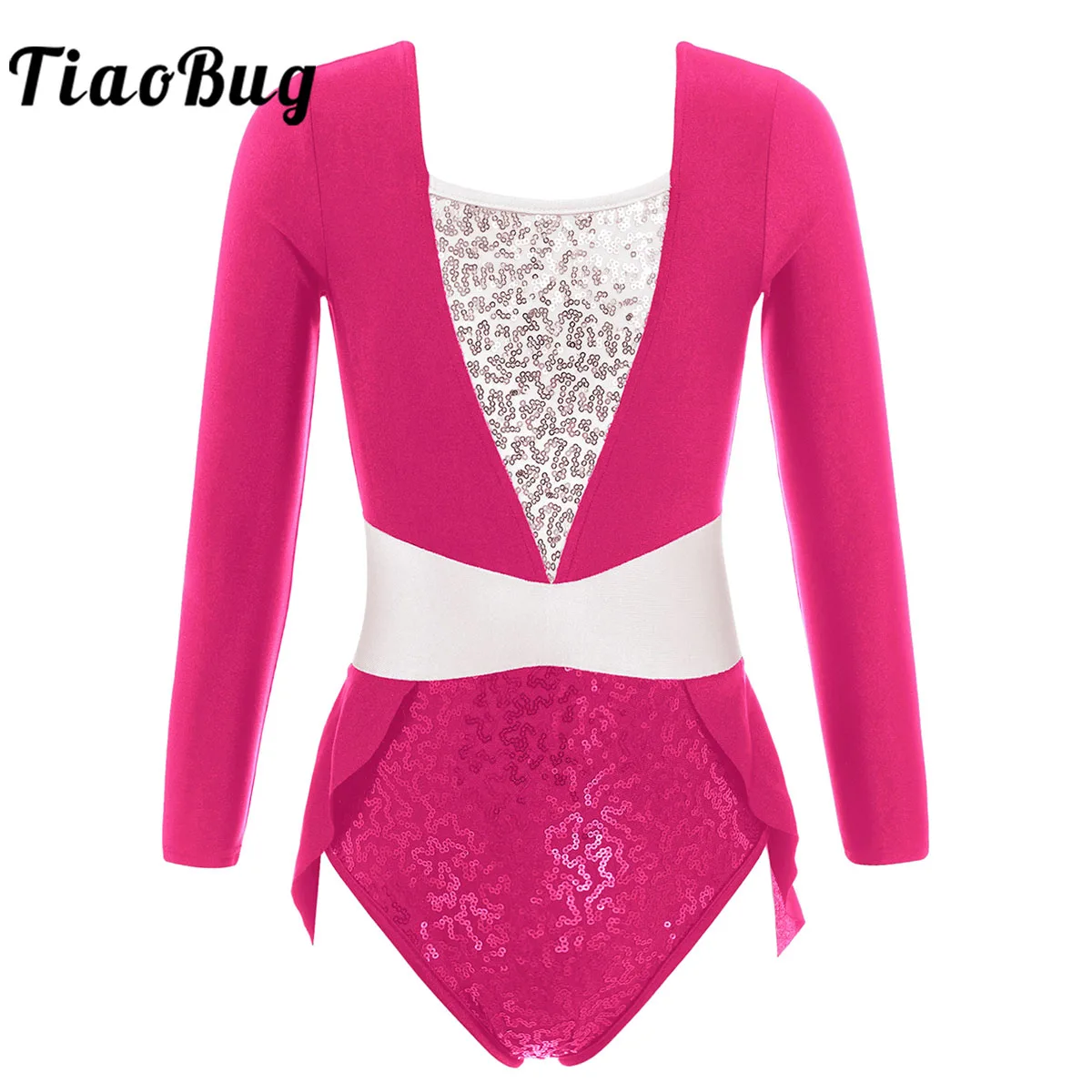 Sequins Gymnastics Leotard Kids Girls Long Sleeves Modern Jazz Dance Costume Ballet Dress Jumpsuit Unitards Stage Dancewear
Sequins Gymnastics Leotard Kids Girls Long Sleeves Modern Jazz Dance Costume Ballet Dress Jumpsuit Unitards Stage Dancewear