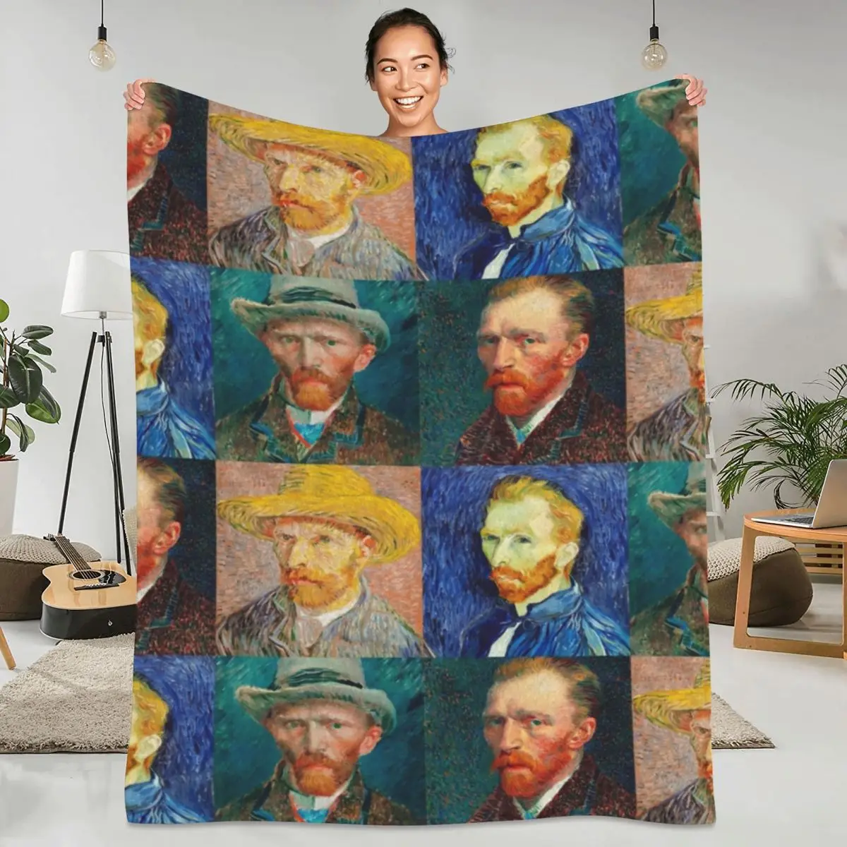 Фланелевое Одеяло Ван Гога, супермягкий плед для автопортрета, коллажа, для осени, дивана для пикника, покрывало с графическим принтом
Фланелевое Одеяло Ван Гога, супермягкий плед для автопортрета, коллажа, для осени, дивана для пикника, покрывало с графическим принтом