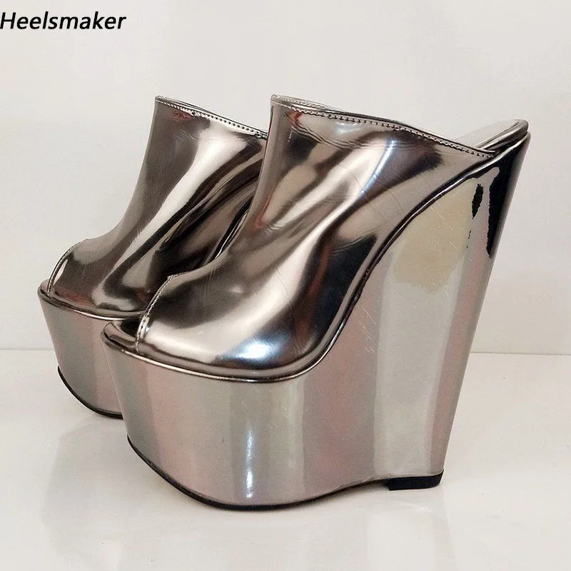 Sukeia Handmade Women Platform Mules Sandals Wedges Heels Peep Toe Classics Grey Cosplay Shoes Ladies US Size 4-15
Sukeia Handmade Women Platform Mules Sandals Wedges Heels Peep Toe Classics Grey Cosplay Shoes Ladies US Size 4-15