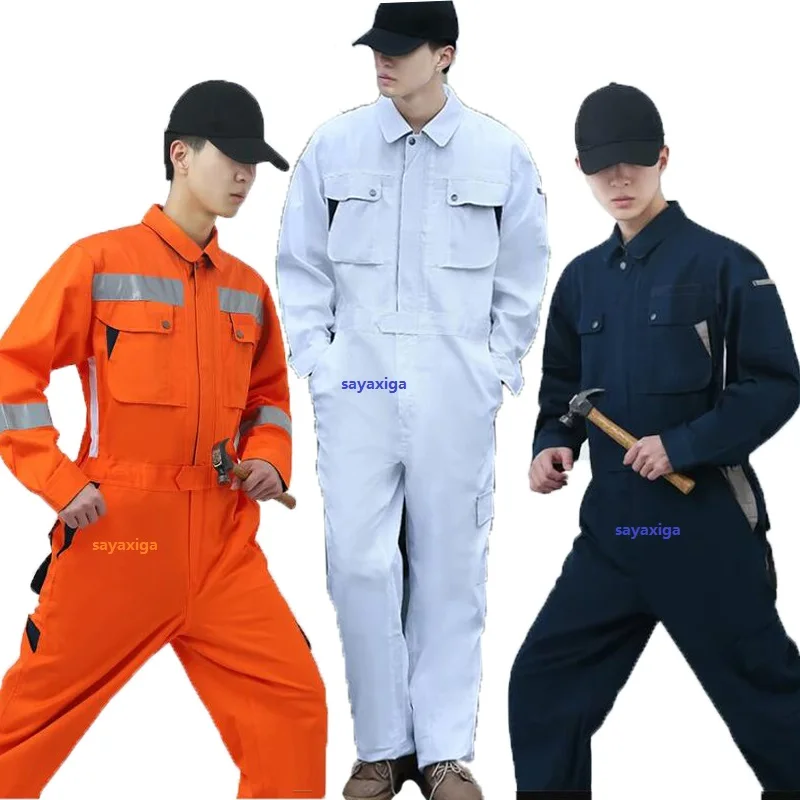 Хлопковая рабочая одежда Hi Vis, эластичный механический комбинезон, Рабочая Униформа для авторемонта, комбинезон для электрорабочих, сварочный костюм
Хлопковая рабочая одежда Hi Vis, эластичный механический комбинезон, Рабочая Униформа для авторемонта, комбинезон для электрорабочих, сварочный костюм