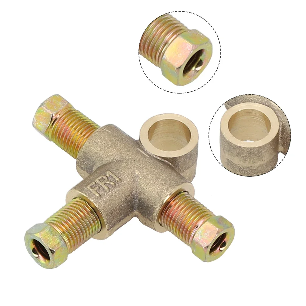 Reliable Performance 3 Way Brake Pipe Tee With 3 Male Nuts Long Union 38 UNF 24 TPI 316 Pipe Exceptional Durability
Reliable Performance 3 Way Brake Pipe Tee With 3 Male Nuts Long Union 38 UNF 24 TPI 316 Pipe Exceptional Durability