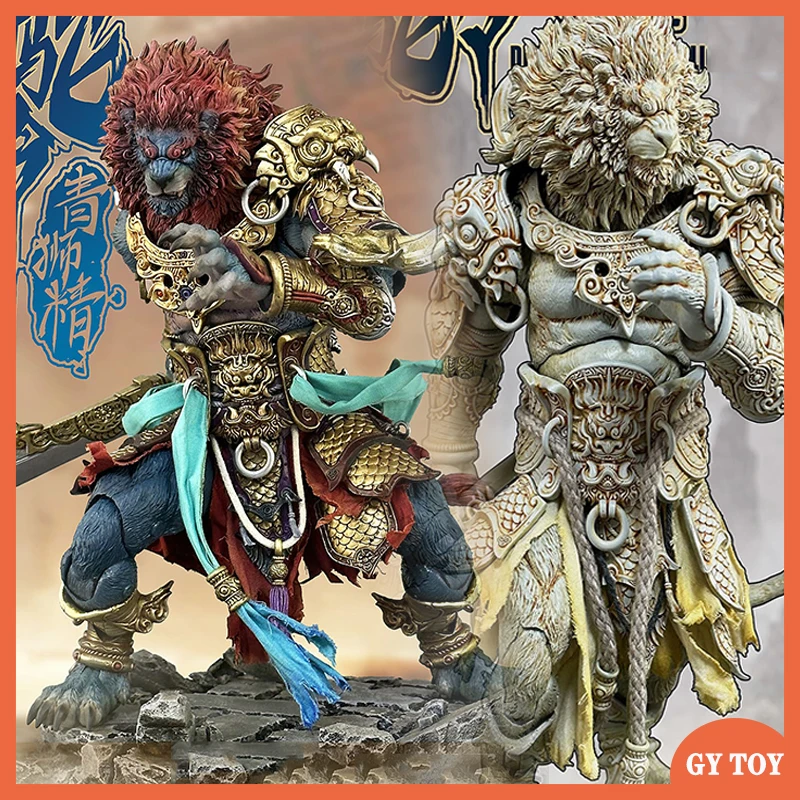 

Originate Fury Toys Demon Force Demon Kings At Lion Camel Ridge Azure Lion Action Figure Model Statue Toy Kids Gifts