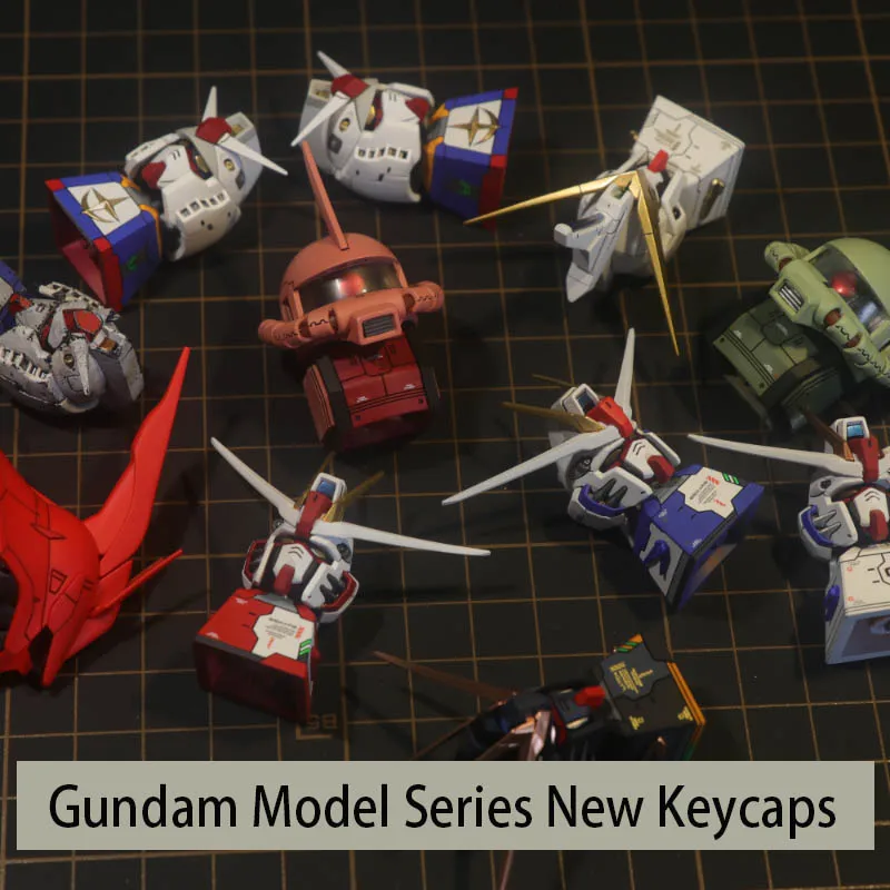 Kawaii Gundam Model Cartoon Character The New 3D Stereo Diy Customized Mechanical Keyboard Keycap Delicate Anime Peripherals
Kawaii Gundam Model Cartoon Character The New 3D Stereo Diy Customized Mechanical Keyboard Keycap Delicate Anime Peripherals