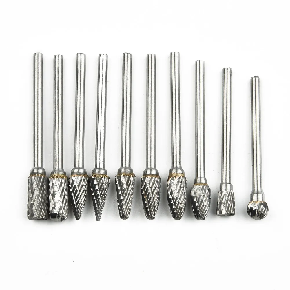 1/4'' Tungsten Carbide Rotary Drill Bit Burr Die Grinder Compatible Smaller Rotating Tools Double Cut With Storage Box
1/4'' Tungsten Carbide Rotary Drill Bit Burr Die Grinder Compatible Smaller Rotating Tools Double Cut With Storage Box