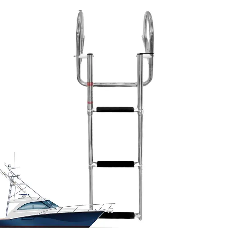 Folding Marine Ladder Heavy Duty Marine Boat Boarding Ladder Heavy Duty Marine Boarding Ladder Swim Deck Pedal Hand Railing
Folding Marine Ladder Heavy Duty Marine Boat Boarding Ladder Heavy Duty Marine Boarding Ladder Swim Deck Pedal Hand Railing