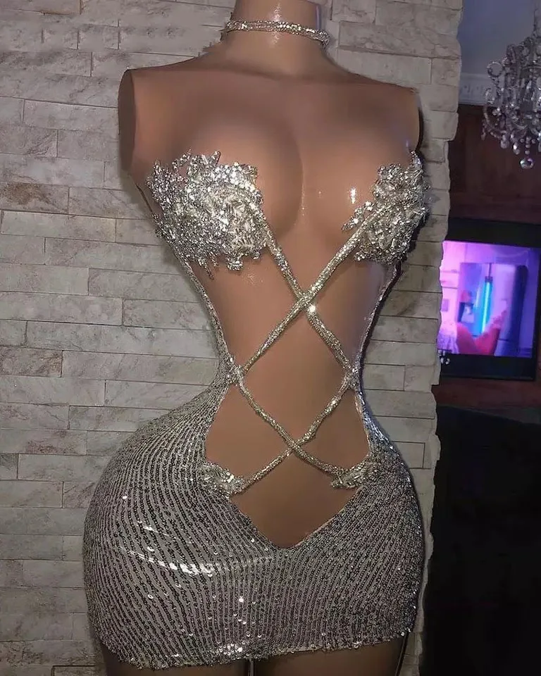 Sexy Silver Short Prom Dresses 2024 Sweetheart Sparkly Bead Cocktail Dress African Formal Nigeria Birthday Party Gala Dress
Sexy Silver Short Prom Dresses 2024 Sweetheart Sparkly Bead Cocktail Dress African Formal Nigeria Birthday Party Gala Dress