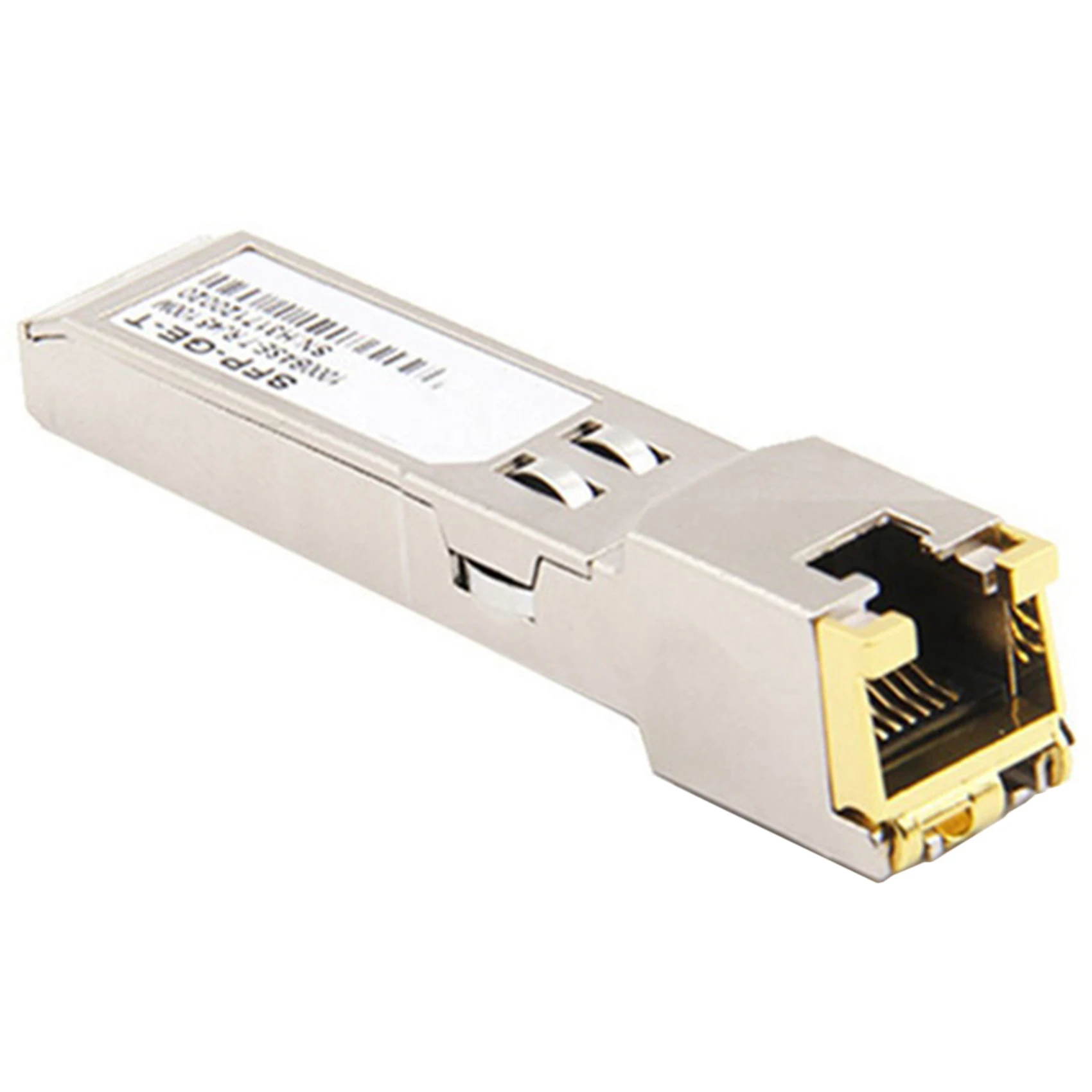 Модуль SFP RJ45, коммутатор Gbic 10/100/1000, коннектор SFP, медный модуль RJ45 SFP, гигабитный порт Ethernet, 1 шт.
Модуль SFP RJ45, коммутатор Gbic 10/100/1000, коннектор SFP, медный модуль RJ45 SFP, гигабитный порт Ethernet, 1 шт.