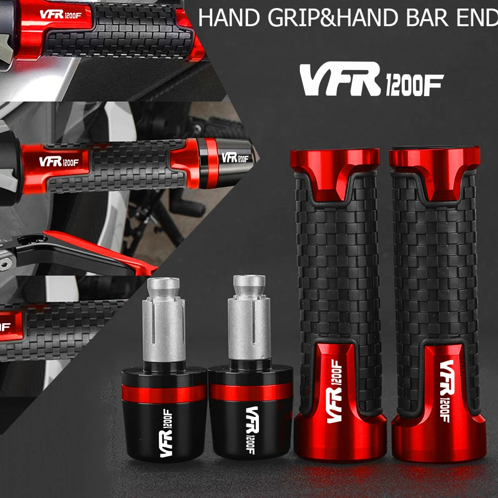 

Motorcycle FOR Honda VFR1200/F VFR 1200 Handlebar Grips Ends Handle Bar Cap Grip End Plugs 2010 2011 2012 2013 2014 2015 2016