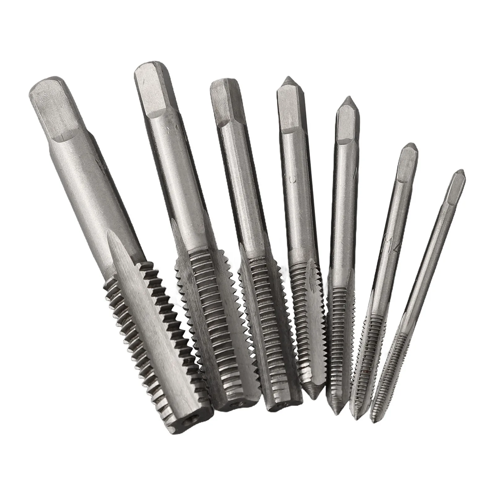 Spiral Pointed Tap Tap Drill Bits Screw Thread Tap Straight Fluted 7PCS For Processing Replacement High Quality
Spiral Pointed Tap Tap Drill Bits Screw Thread Tap Straight Fluted 7PCS For Processing Replacement High Quality