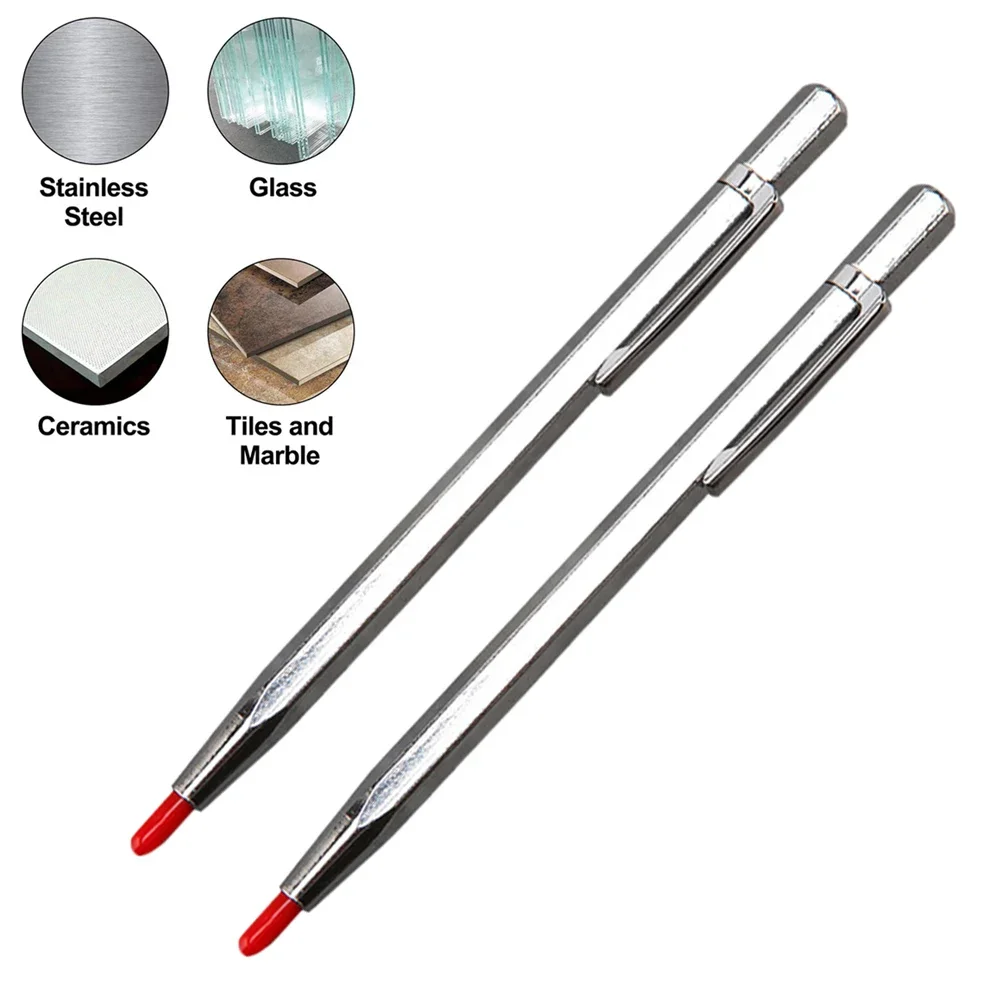 2pcs 145mm Diamond Glass Cutter Carbide Scriber Metal Glass Tiles Marbles Cutting Machine Lettering Marking Pen Tools
2pcs 145mm Diamond Glass Cutter Carbide Scriber Metal Glass Tiles Marbles Cutting Machine Lettering Marking Pen Tools