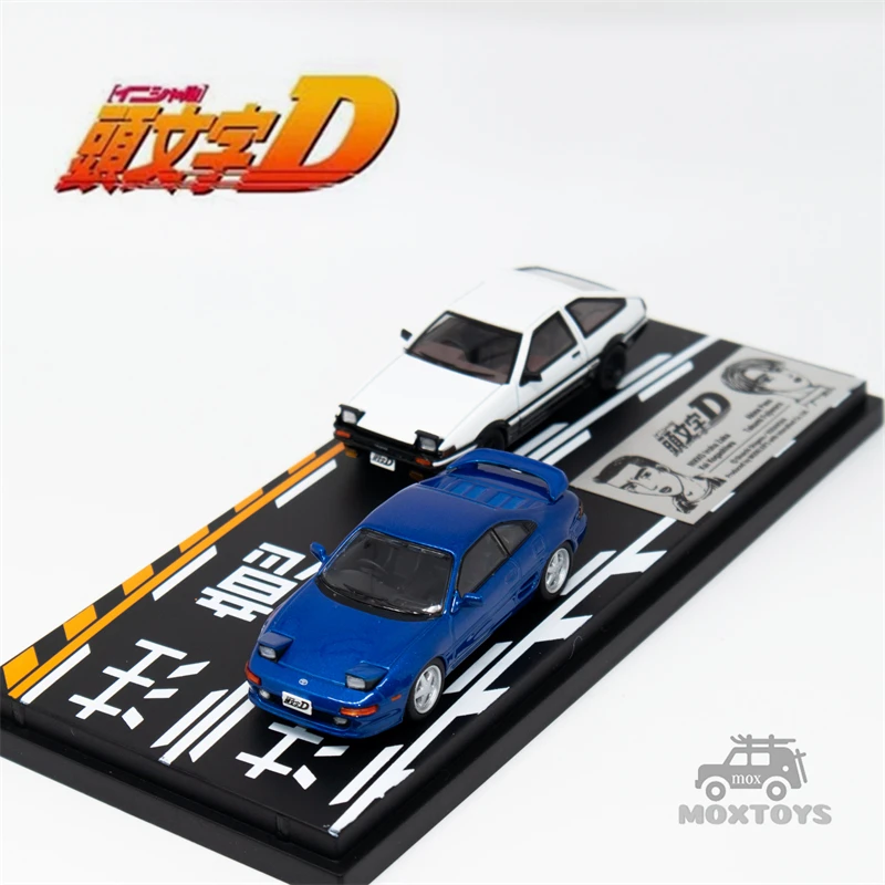 Modeler's 1:64 Vo1.15 Initial D MR2(SW20) Blue + AE86 white Two car set Model Car
Modeler's 1:64 Vo1.15 Initial D MR2(SW20) Blue + AE86 white Two car set Model Car