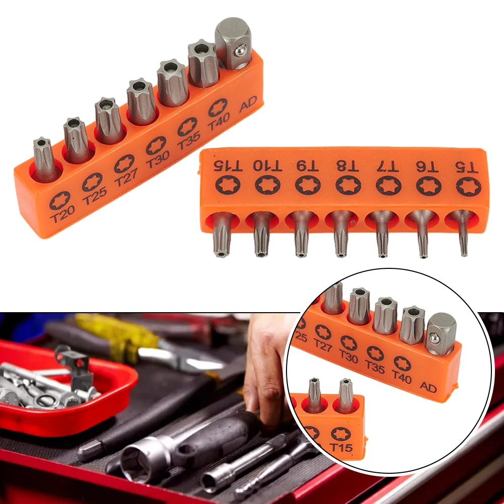 13pcs Screwdriver Bits Set Multifunctionl Versatile Screwdrivers Extension Rod Tools Set T5-T40 Cross Drill Bit Hand Tools 25mm
13pcs Screwdriver Bits Set Multifunctionl Versatile Screwdrivers Extension Rod Tools Set T5-T40 Cross Drill Bit Hand Tools 25mm