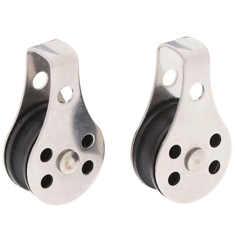 2PCS Stainless Steel 316 Pulley 45mm Rope Marine Hardware For Kayak Canoe BZCn$ sailboat pulley nylon pulley
2PCS Stainless Steel 316 Pulley 45mm Rope Marine Hardware For Kayak Canoe BZCn$ sailboat pulley nylon pulley