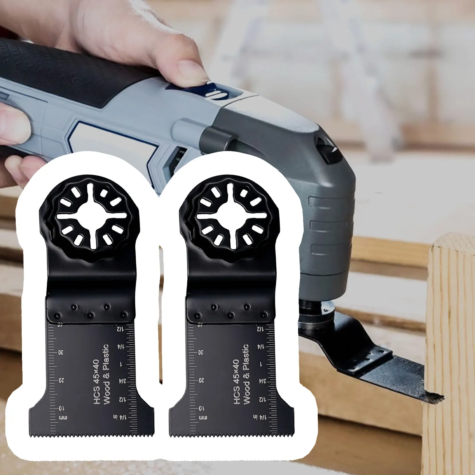 2PCS 45mm Multi-Function Oscillating Saw Blade Power Tools Accessories Universal Cutter Blade For Metal Wood Cutting
2PCS 45mm Multi-Function Oscillating Saw Blade Power Tools Accessories Universal Cutter Blade For Metal Wood Cutting