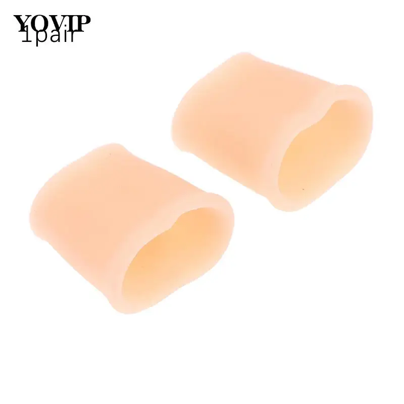 Gel Bunion Toe Finger Protection Gel Sleeve 1Pair Silicone Gel Little Toe Tube Corns Blisters Corrector Pinkie Protector
Gel Bunion Toe Finger Protection Gel Sleeve 1Pair Silicone Gel Little Toe Tube Corns Blisters Corrector Pinkie Protector