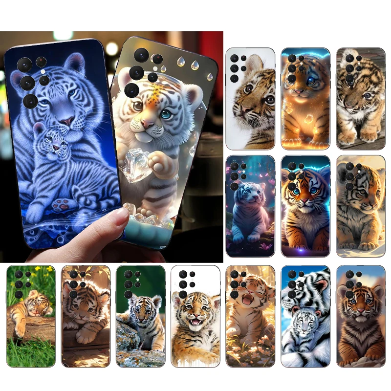 Cute Baby Tiger Phone Case For Samsung S24 S23 S22 S21 S20 Ultra S20 S22 S21 S10E S20 FE S24 Plus Shell Case
Cute Baby Tiger Phone Case For Samsung S24 S23 S22 S21 S20 Ultra S20 S22 S21 S10E S20 FE S24 Plus Shell Case
