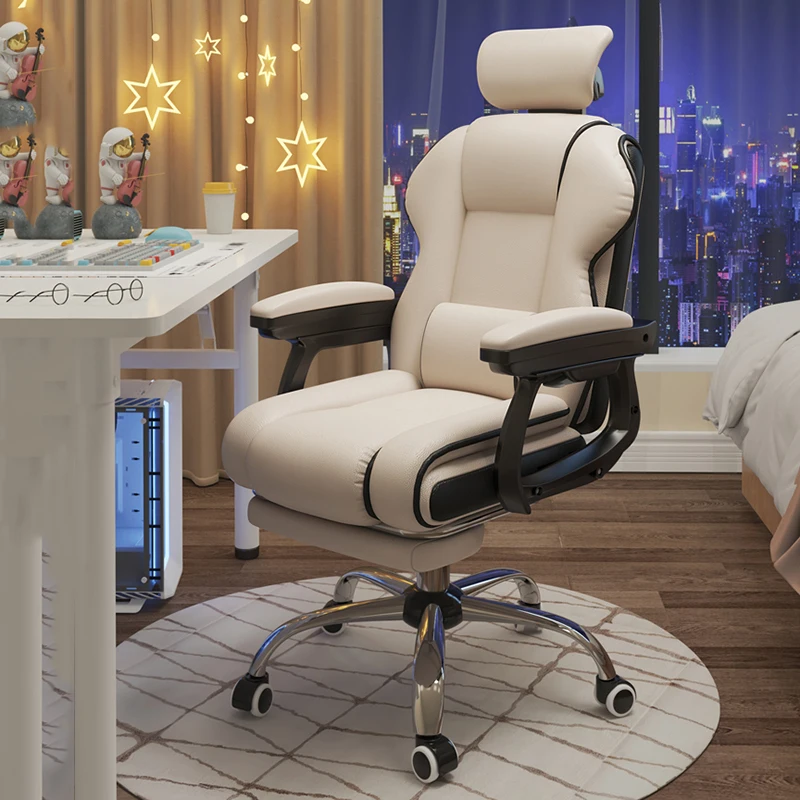 Leather Swivel Office Chair Lounge Massage Floor Black Office Chair Armrest Bedroom Chaise De Bureau De Luxe Furniture Offices
Leather Swivel Office Chair Lounge Massage Floor Black Office Chair Armrest Bedroom Chaise De Bureau De Luxe Furniture Offices