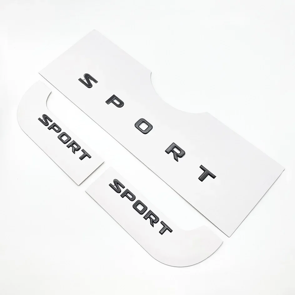 Glossy Black3D ABS SPORT SPORTPLUS Letters Emblem Car Styling Modified Trunk Side Fender Logo Sticker for Lexus LX570
Glossy Black3D ABS SPORT SPORTPLUS Letters Emblem Car Styling Modified Trunk Side Fender Logo Sticker for Lexus LX570