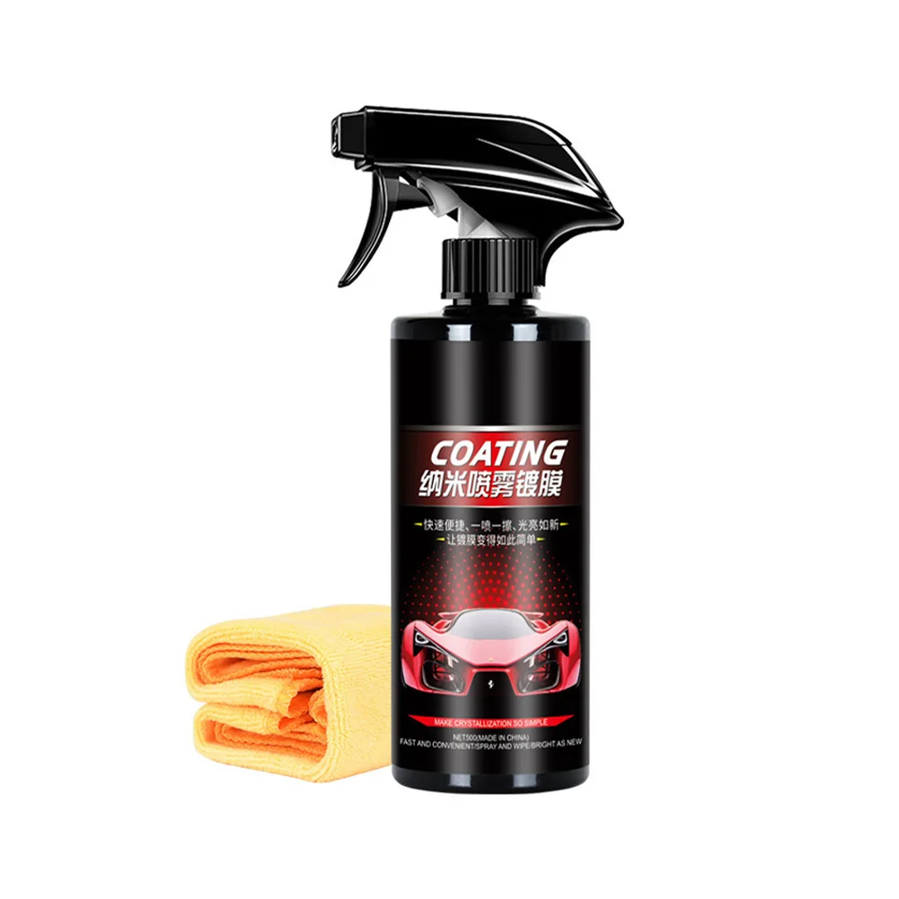 500ML Car Polishing Agent Crystal Plating Car Paint Protection Anti-Aging Non-Scratch Hydrophobic Car Polishing With Towel
500ML Car Polishing Agent Crystal Plating Car Paint Protection Anti-Aging Non-Scratch Hydrophobic Car Polishing With Towel