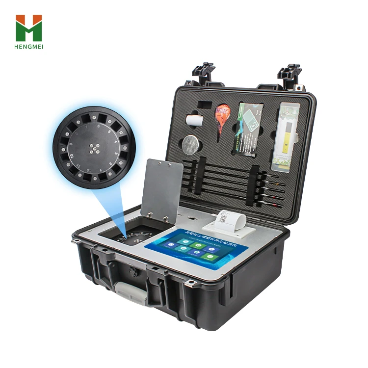 Laboratory portable soil analysis kit soil detector soil nutrient analyzer 
Laboratory portable soil analysis kit soil detector soil nutrient analyzer