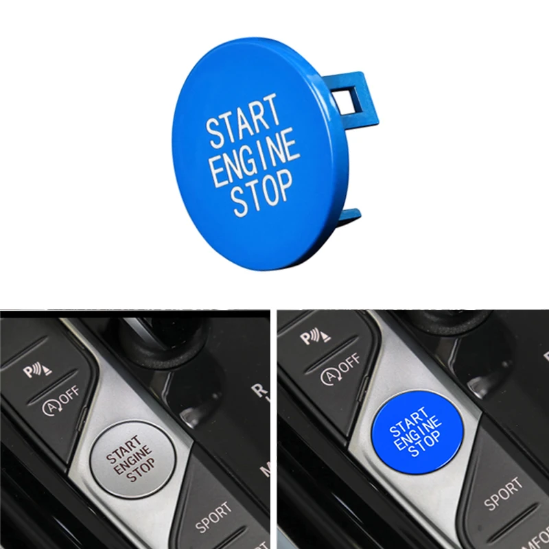 Car Ignition Button Start Stop Engine Switch For BMW 3 Series G20 G05 X5 G06 G07 G14 G29 F40 F44 Replacement Sticker ABS Cover
Car Ignition Button Start Stop Engine Switch For BMW 3 Series G20 G05 X5 G06 G07 G14 G29 F40 F44 Replacement Sticker ABS Cover