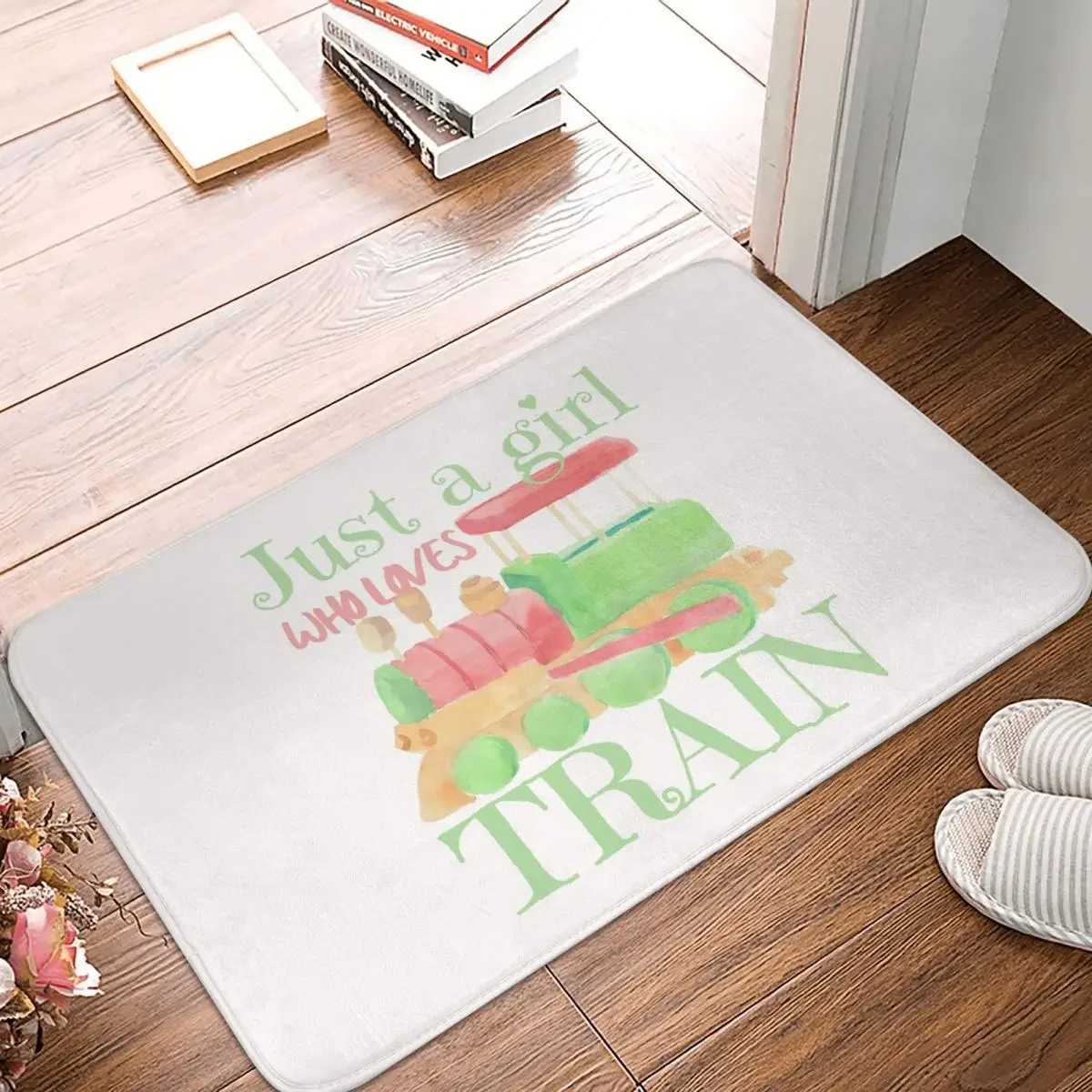 Just A Girl Who Loves Train Doormat Rug Carpet Mat Footpad Polyester Non-slip Front Room Corridor Kitchen Bedroom Balcony Toilet
Just A Girl Who Loves Train Doormat Rug Carpet Mat Footpad Polyester Non-slip Front Room Corridor Kitchen Bedroom Balcony Toilet